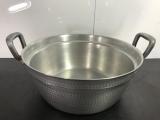 中古 アルミ 打ち出し鍋 両手鍋 料理鍋 36cm