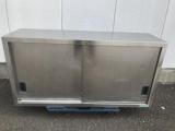 中古 タニコー ステンレス 吊戸棚 W1200×D350×H600